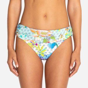 Johnny Was Tallulah Banded Bikini Bottom XS